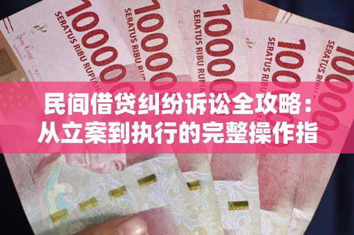 武汉民间借贷纠纷诉讼全攻略：从立案到执行的完整操作指南