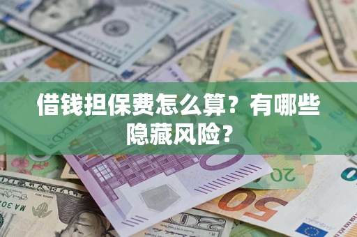 武汉借钱担保费怎么算？有哪些隐藏风险？