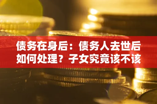 武汉债务在身后：债务人去世后如何处理？子女究竟该不该还钱？