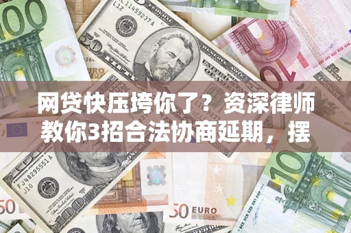 武汉网贷快压垮你了？资深律师教你3招合法协商延期，摆脱暴力催收！