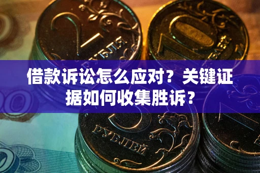 武汉借款诉讼怎么应对？关键证据如何收集胜诉？